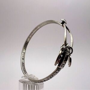 Brighton Power of Pink Ribbon Breast Cancer Gratitude Bangle Bracelet